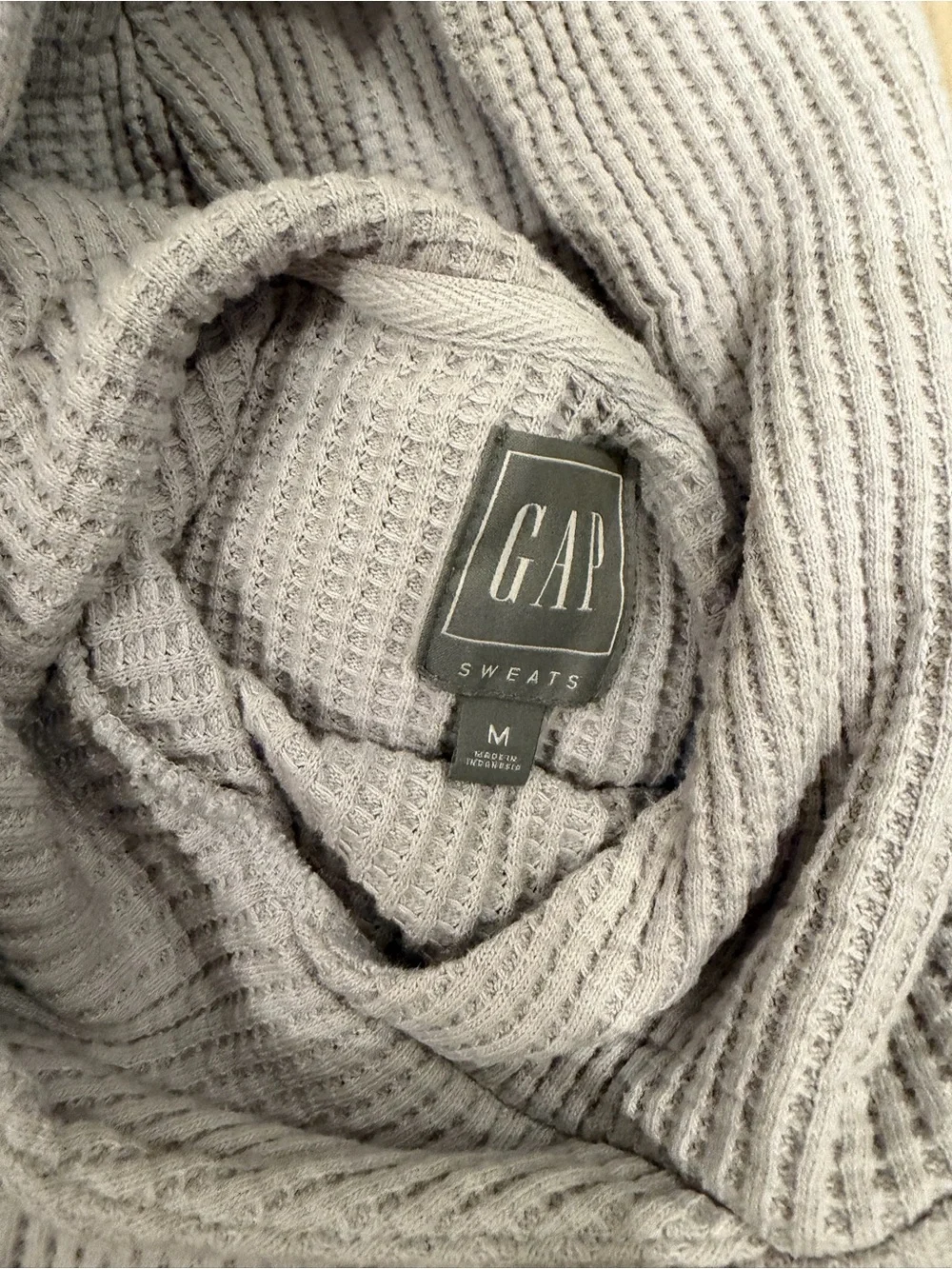 GAP Lavender Waffle Knit Hoodie & Joggers Set